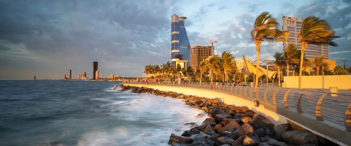 Jeddah still from the Perfect Engineering news page.